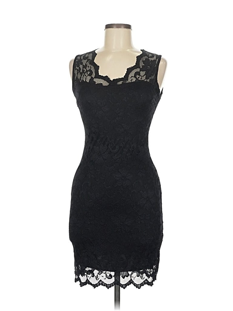 Pre-owned Boohoo Cocktail Dress In Black