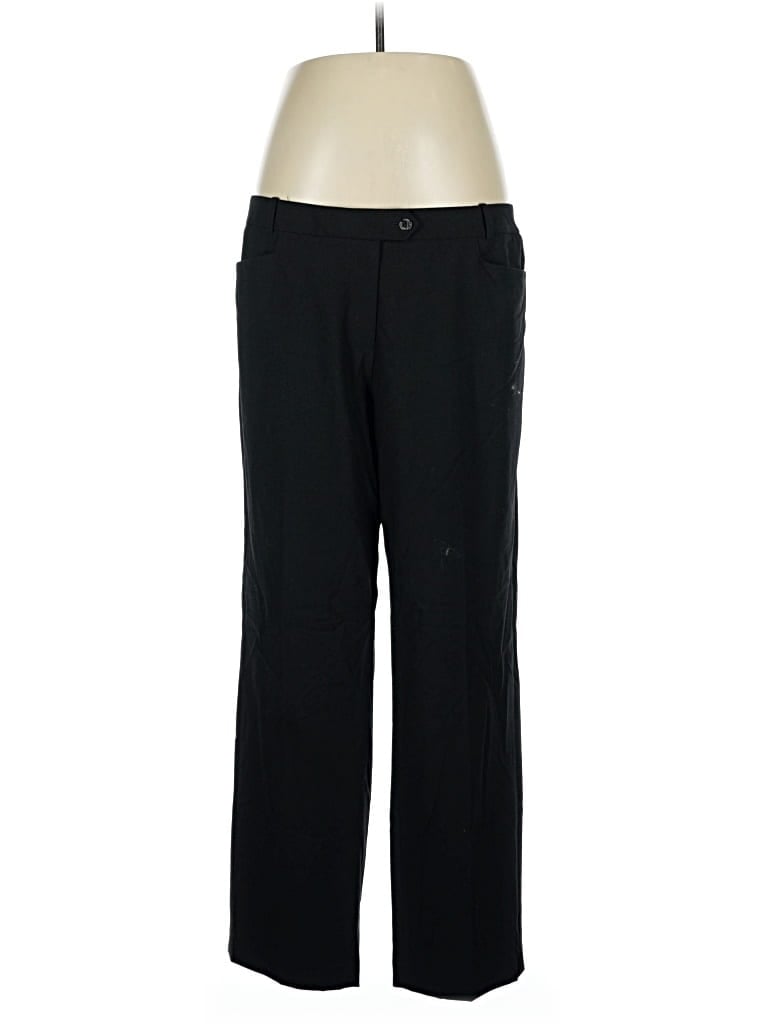 Pre-owned Calvin Klein Dress Pants In Black