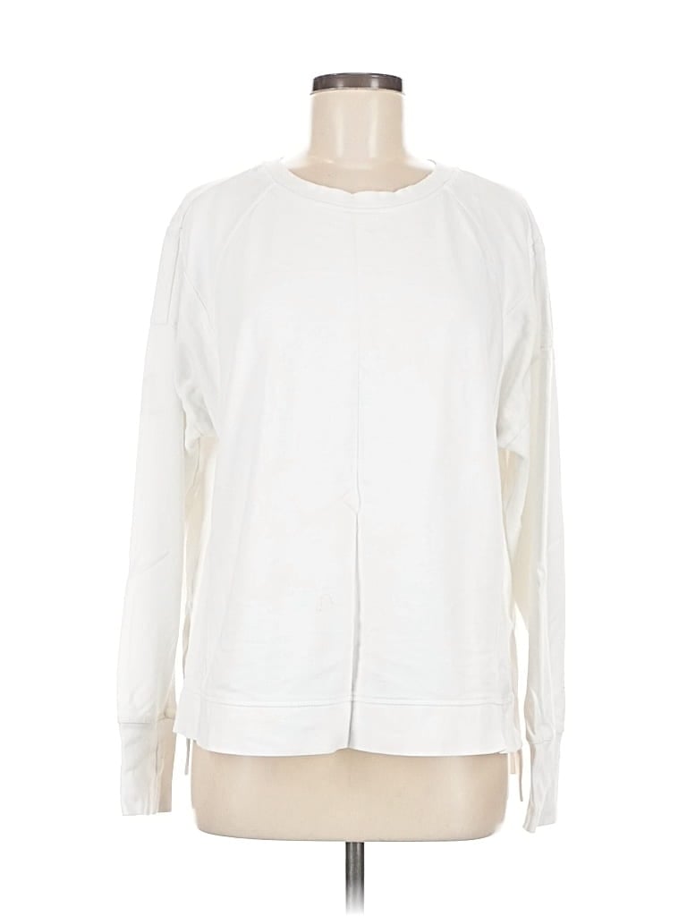 Pre-owned Sweaty Betty Sweatshirt In White