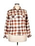 Kuhl Plaid Brown Long Sleeve Button-Down Shirt Size 22 - photo 1