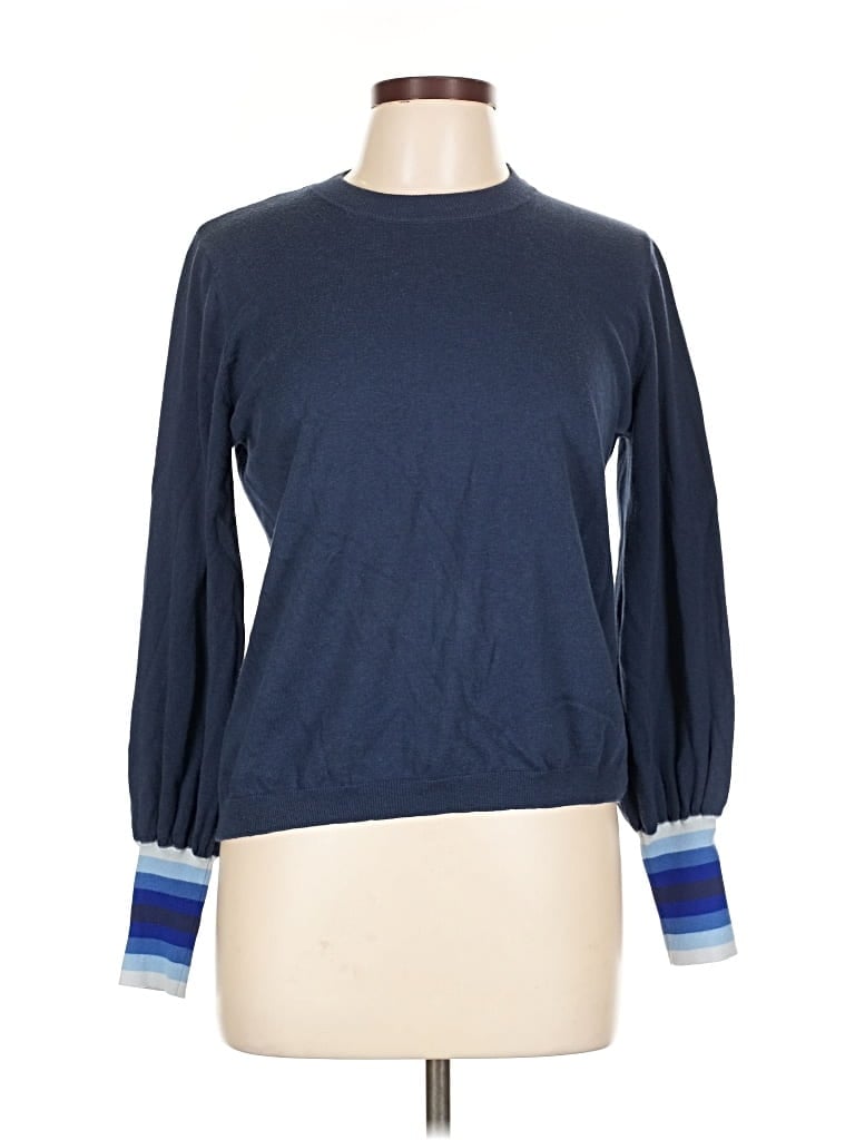 Pre-owned Wispr Pullover Sweater In Blue
