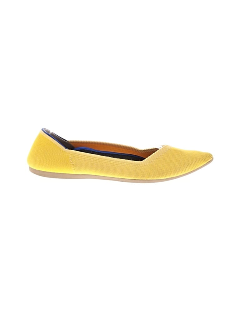 ROTHYS Pre-owned Flats In Yellow