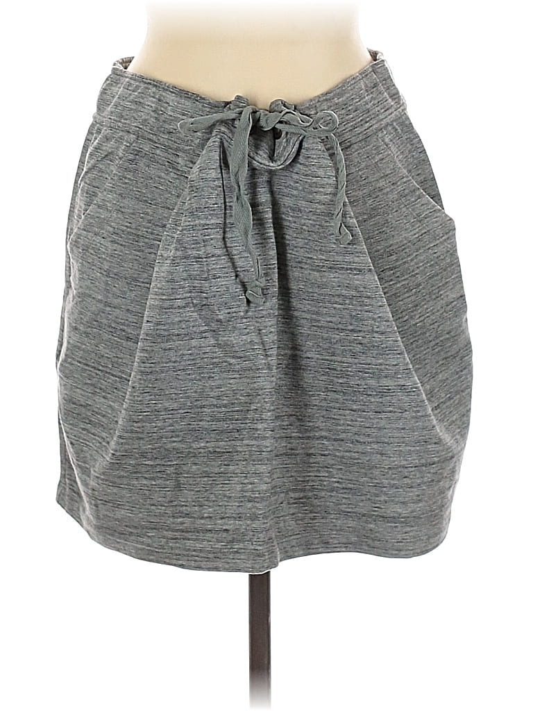 Pre-owned Caslon Casual Skirt In Gray