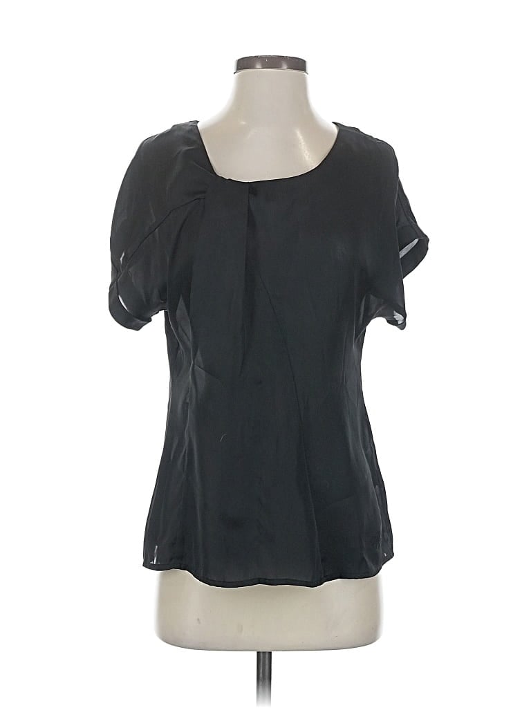 Pre-owned Pepe Jeans Short Sleeve Blouse In Black