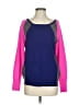 Diane von Furstenberg Color Block Pink Pullover Sweater Size P (petite) - photo 1