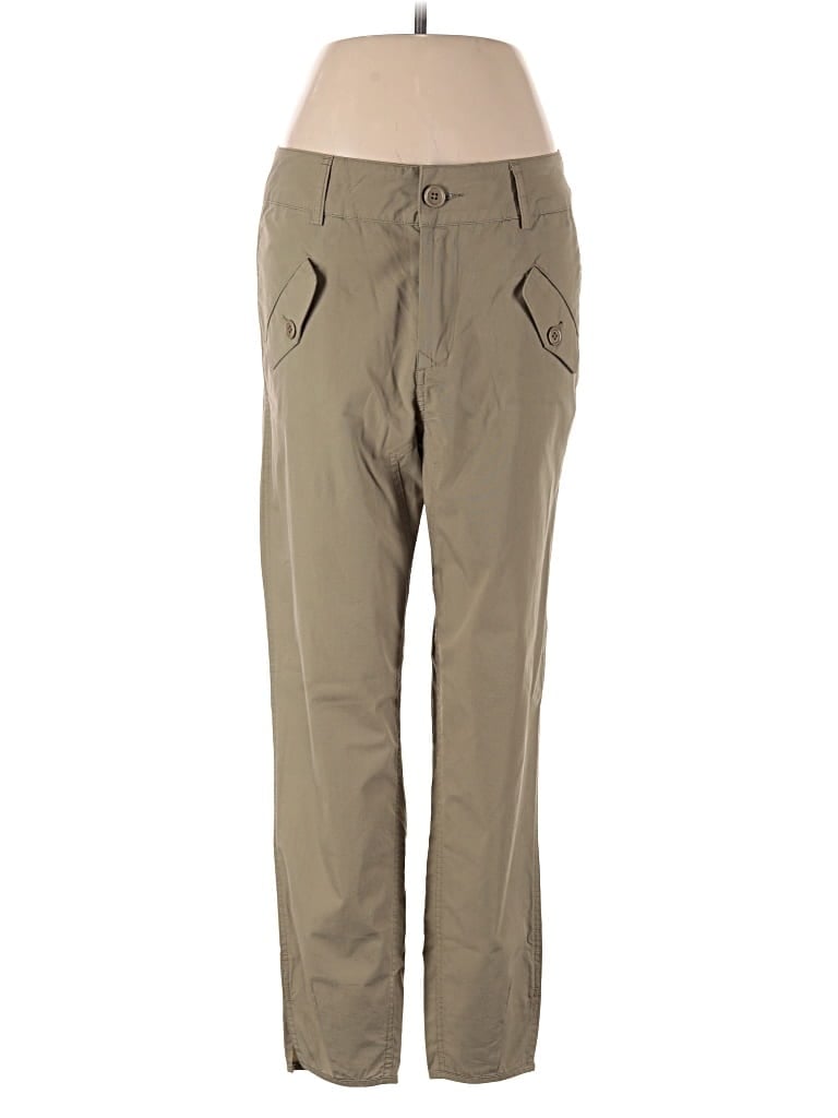 Pre-owned Kut From The Kloth Khaki Pant In Brown