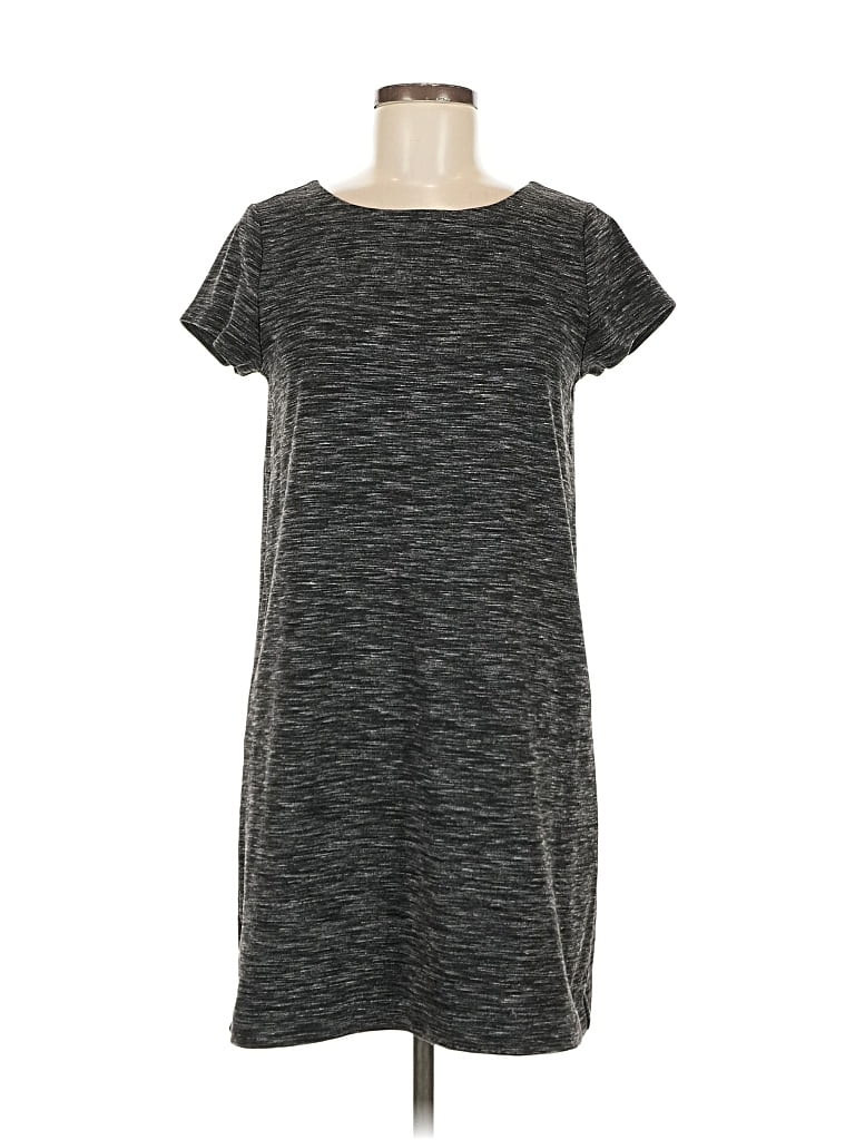 Pre-owned Ann Taylor Loft Outlet Casual Dress In Gray