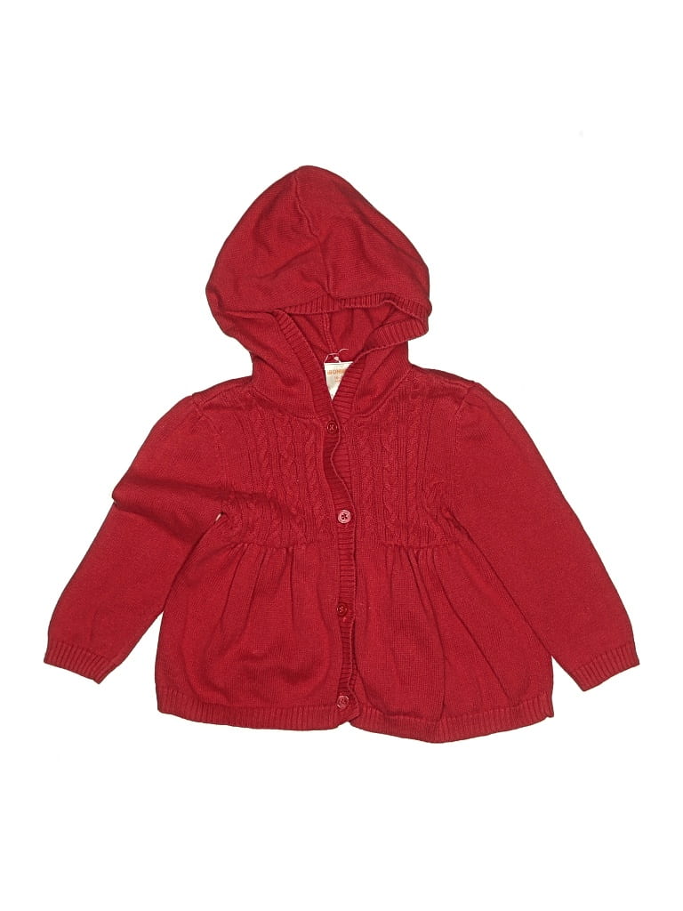 Pre-owned Gymboree Kids' Cardigan Sweater In Red