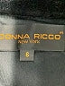 Donna Ricco Black Cocktail Dress Size 6 - photo 7