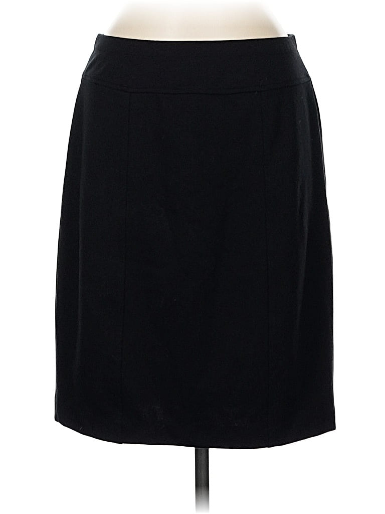 Pre-owned Ellen Tracy Formal Skirt In Black