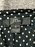J.Crew Polka Dots Black Long Sleeve Blouse Size S - photo 7