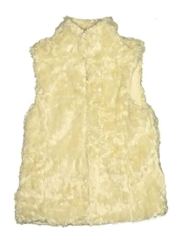 Zara Faux Fur Vest (view 1)