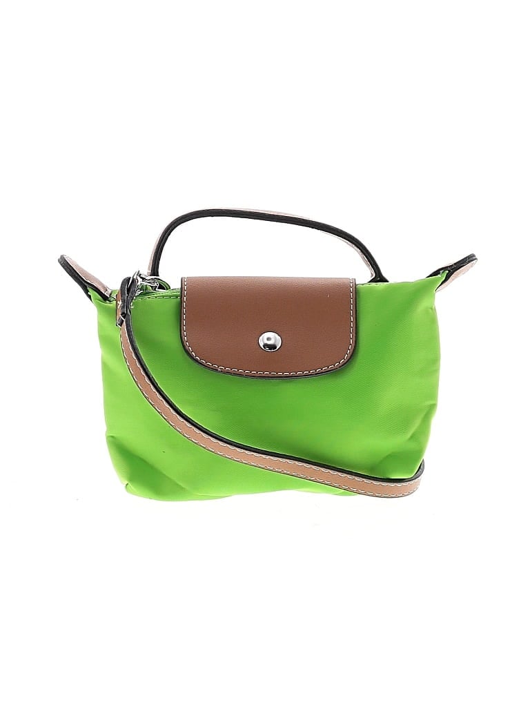 Pre-owned Unbranded Satchel In Green