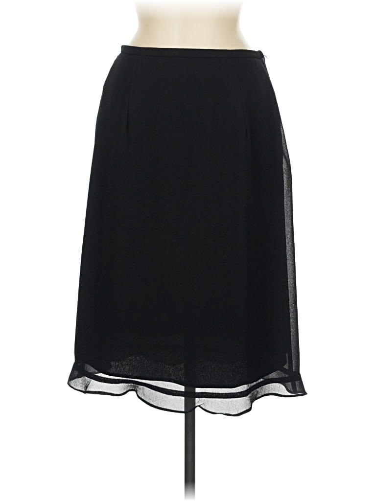 Pre-owned Unbranded Formal Skirt In Black