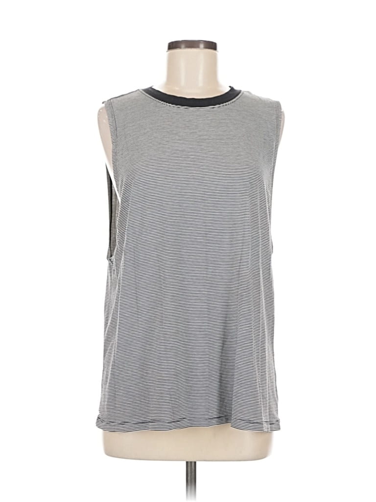 Pre-owned Lululemon Athletica Active Tank Top In Gray