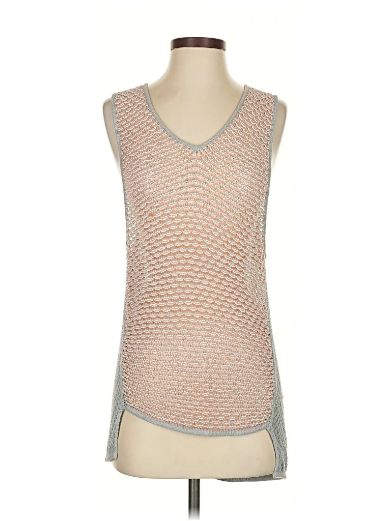 Pre-owned Helmut Lang Sweater Vest In Silver