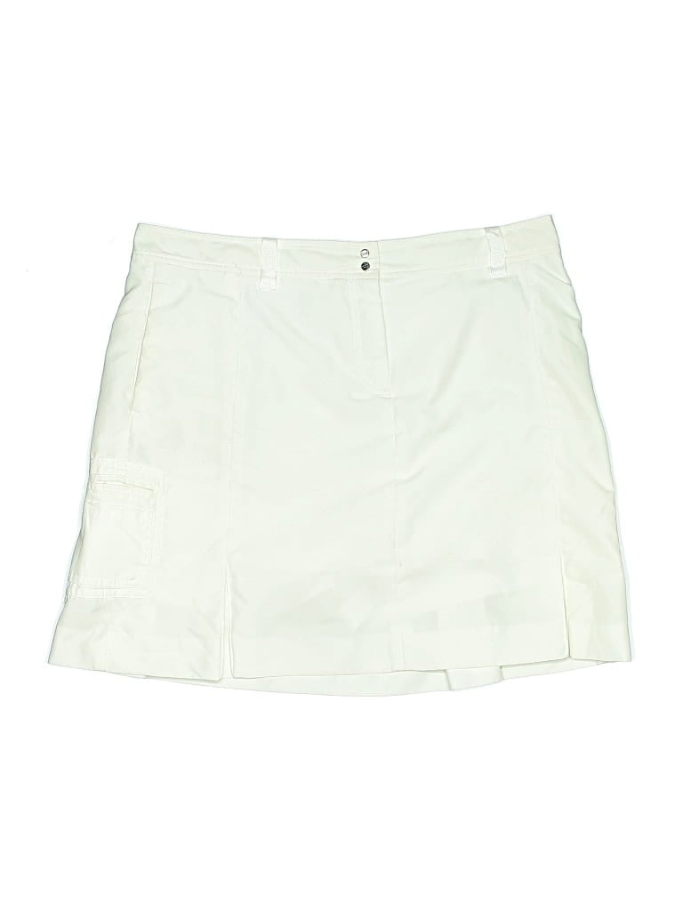 Pre-owned Izod Active Skort In White