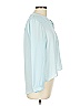 HD in Paris 100% Polyester Blue Long Sleeve Blouse Size 10 (petite) - photo 4