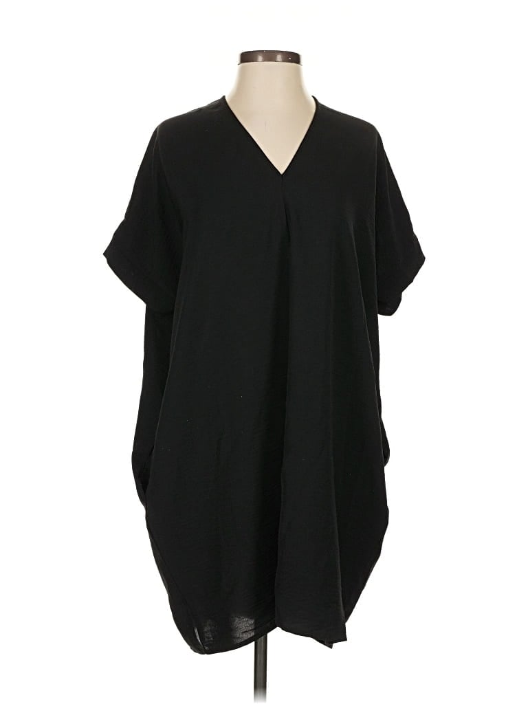 Pre-owned Vici 3/4 Sleeve T-shirt In Black