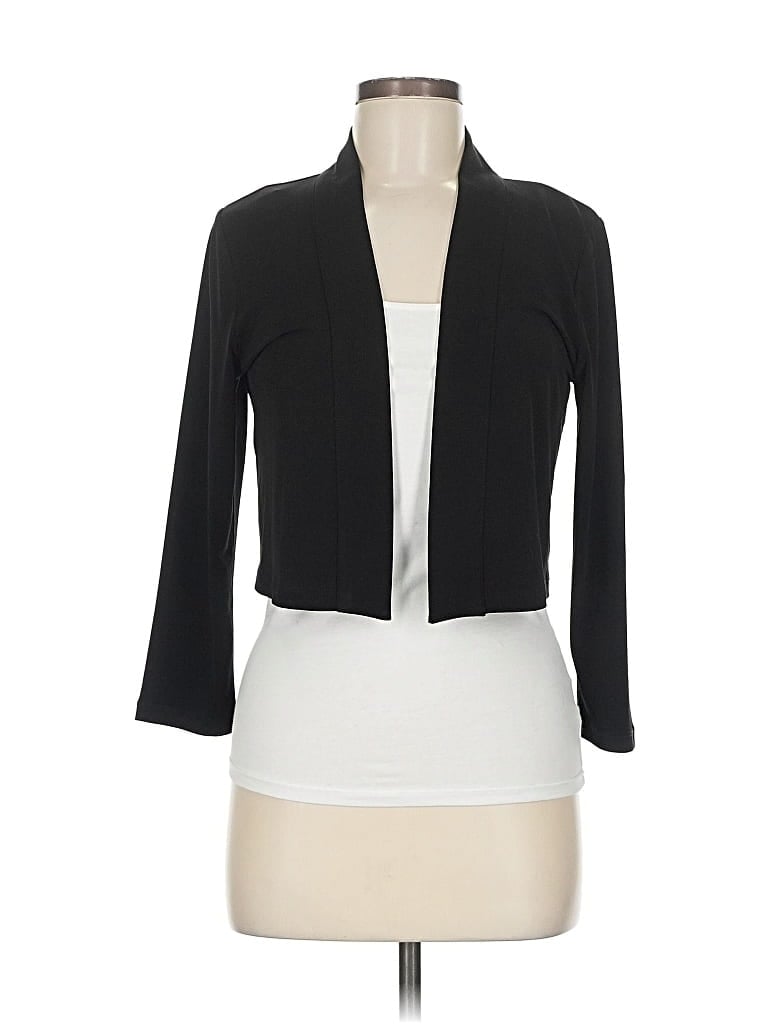 Pre-owned Calvin Klein Cardigan Sweater In Black