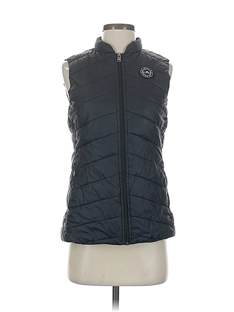 Pre-owned Roxy Vest In Blue