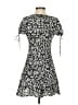 Horoscopez 100% Rayon Black Casual Dress Size XS - photo 2