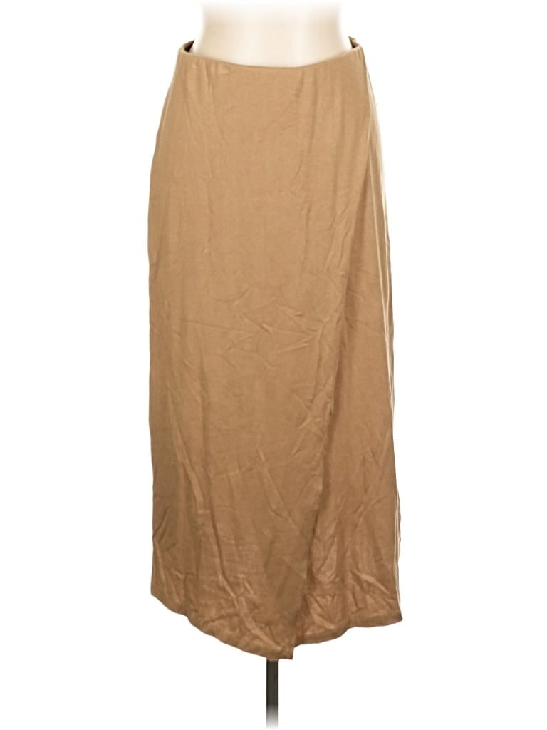 Pre-owned T Tahari Casual Skirt In Brown