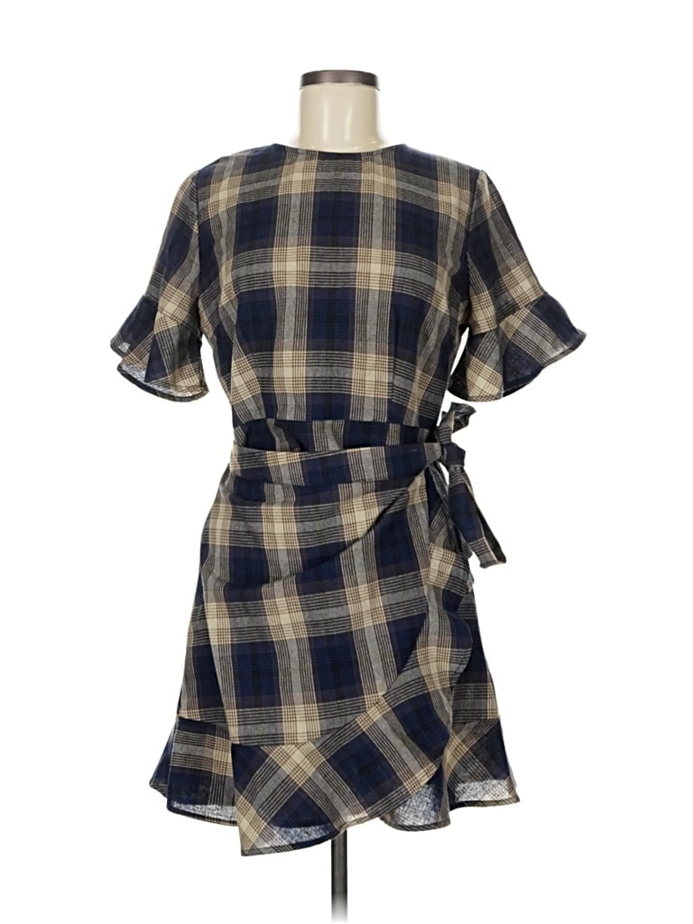 Pre-owned Blu Pepper Casual Dress In Blue