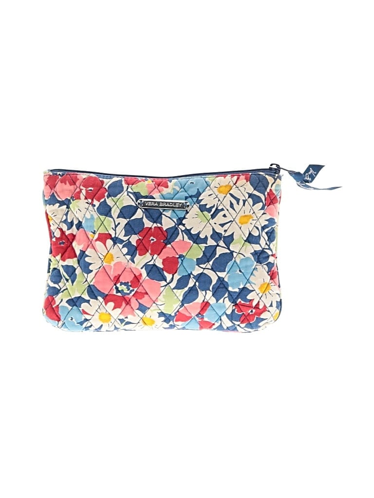 Pre-owned Vera Bradley Makeup Bag In Blue