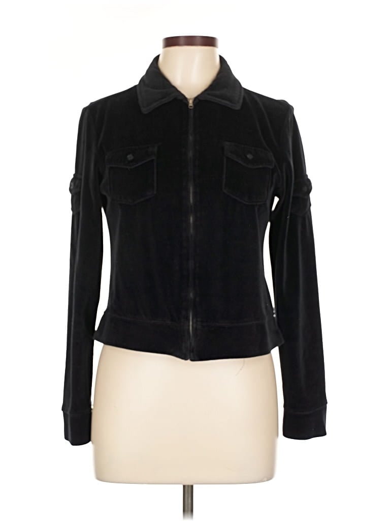 Pre-owned Assorted Brands Cardigan Sweater In Black