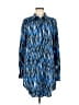 Thakoon Addition 100% Rayon Blue Casual Dress Size 6 - photo 1