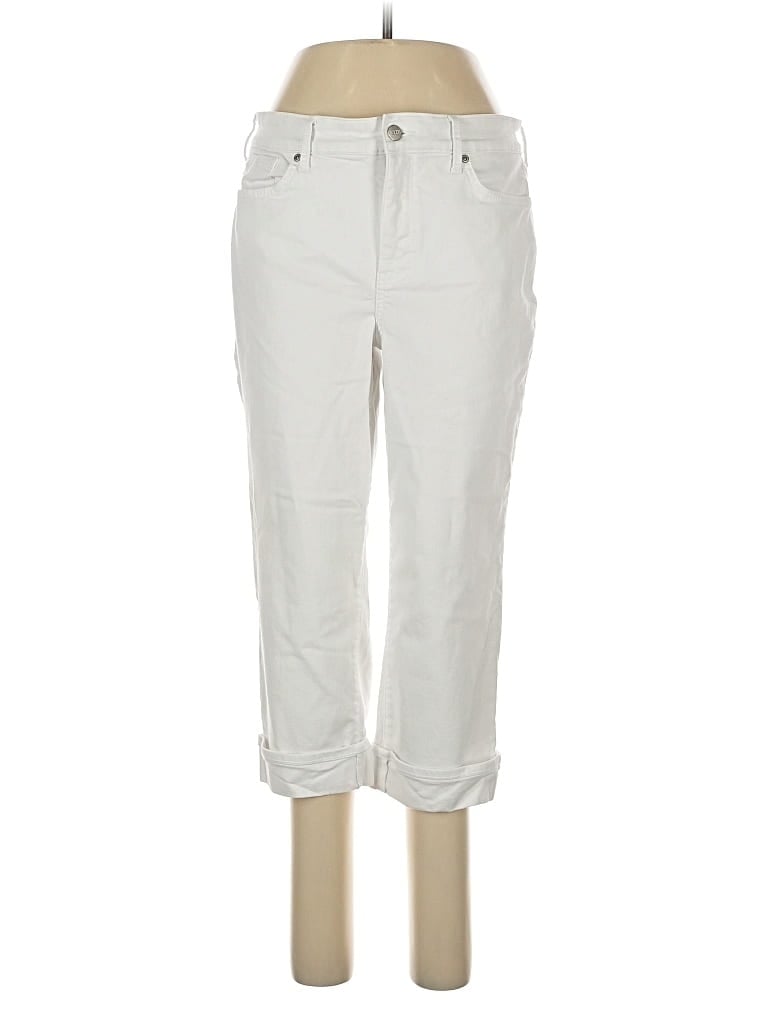 Pre-owned Nydj Jeans In White