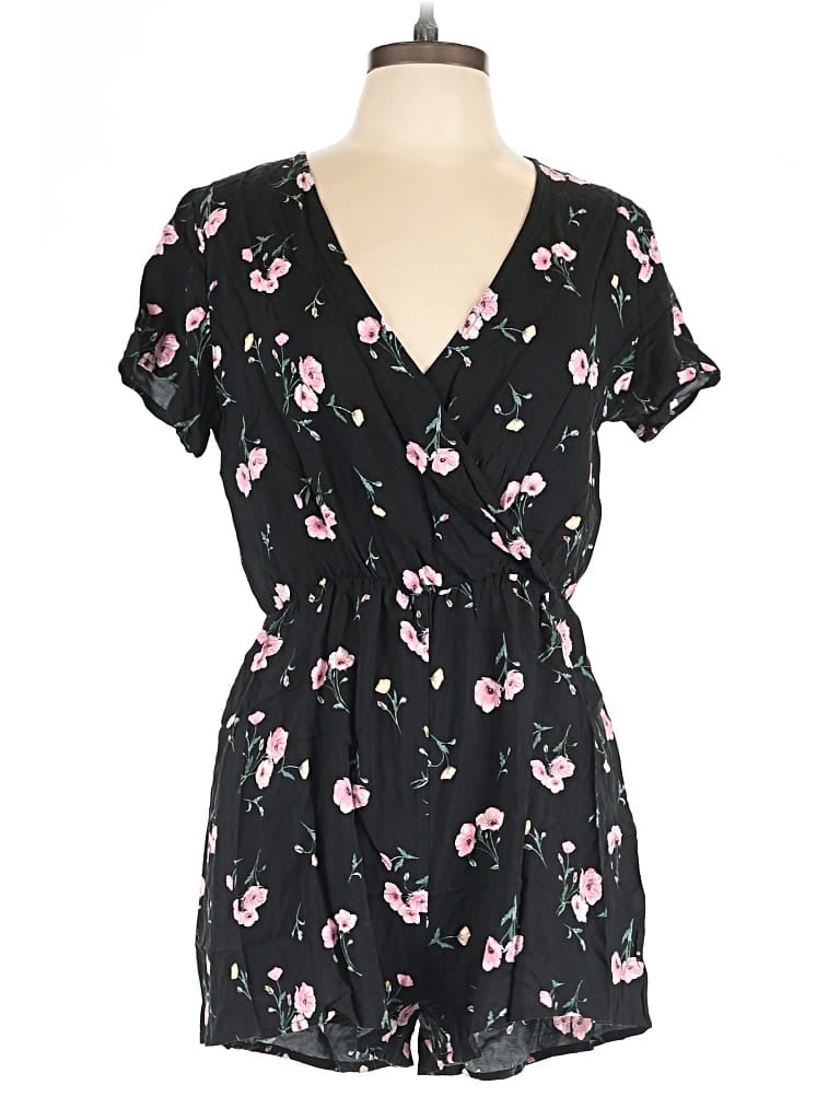 Pre-owned Divided By H&m Romper In Black