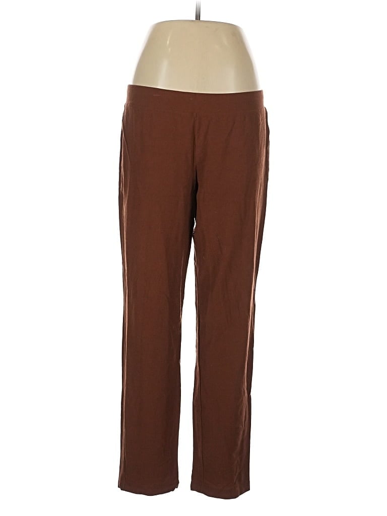 Pre-owned Eileen Fisher Active Pants In Brown