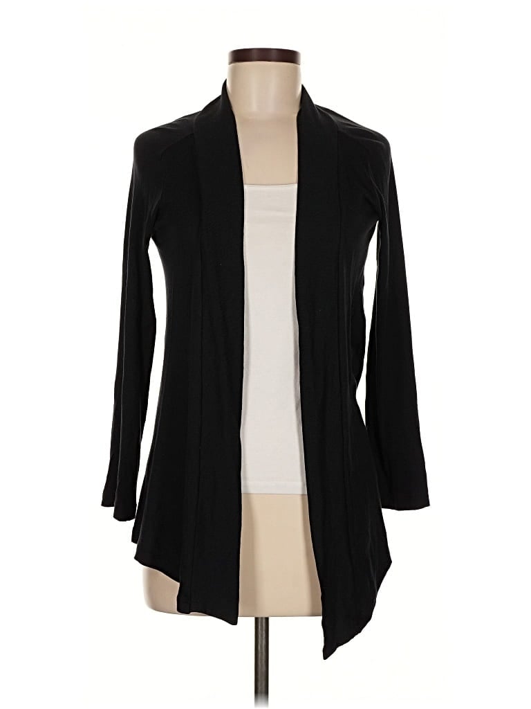 Pre-owned Splendid Cardigan Sweater In Black