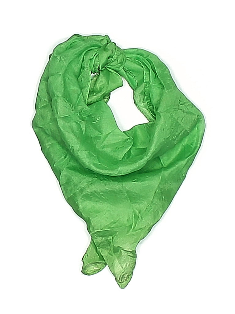 Pre-owned Unbranded Scarf In Green