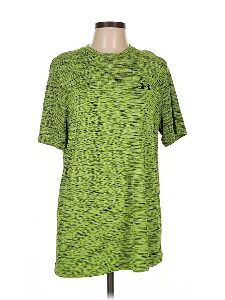 Pre-owned Under Armour Active T-shirt In Green