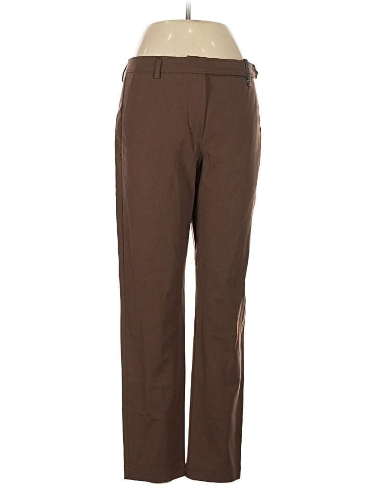 Pre-owned Brunello Cucinelli Wool Pants In Brown