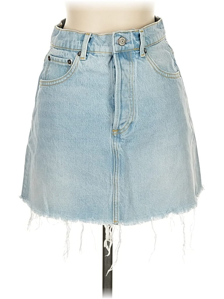 Pre-owned Boyish Denim Skirt In Blue