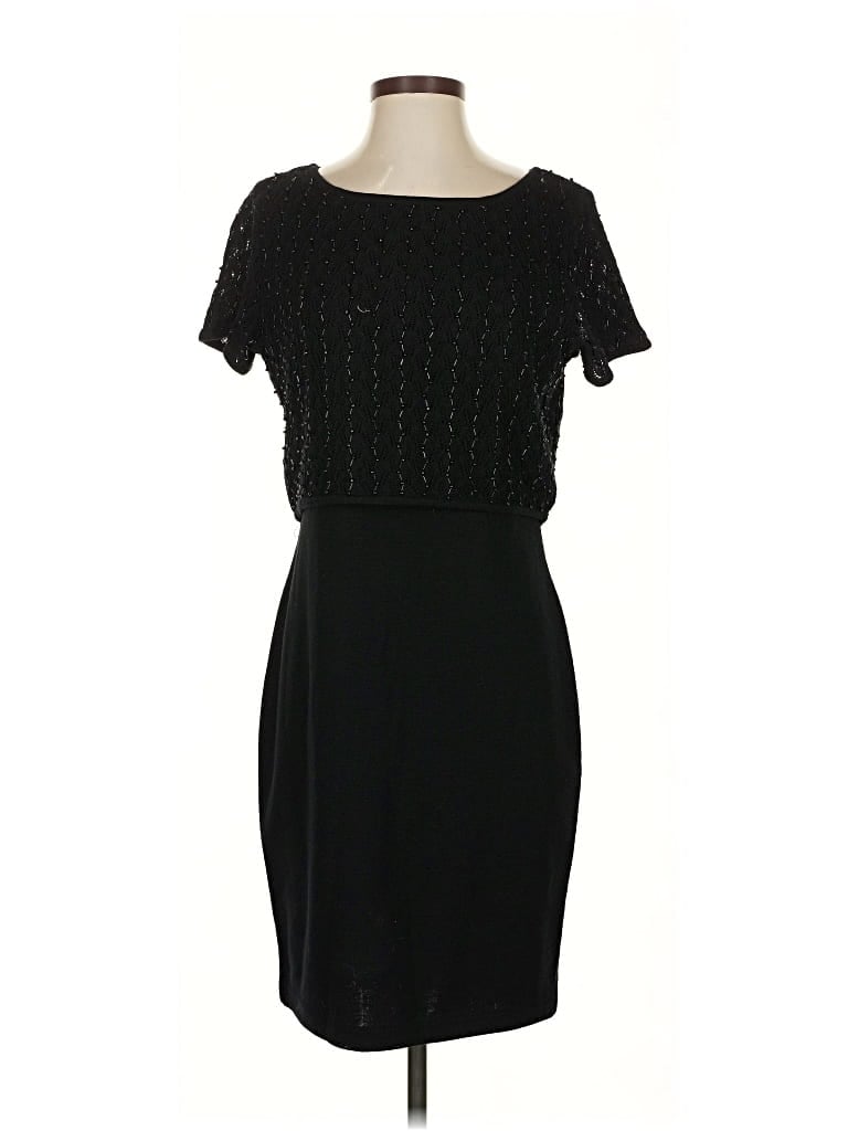 Pre-owned Maggy London Cocktail Dress In Black