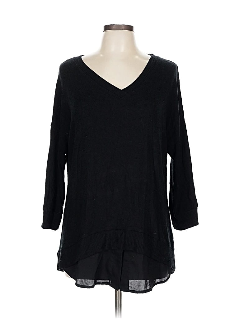 Pre-owned Amadi Pullover Sweater In Black