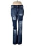 Madewell Color Block Blue Jeans Size 26 waist - photo 1