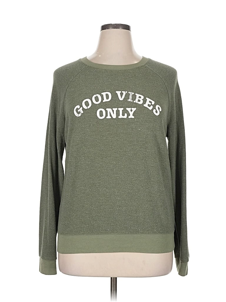 Pre-owned Grayson Threads Sweatshirt In Green