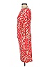 DressBarn Print Red Casual Dress Size 10 - photo 5
