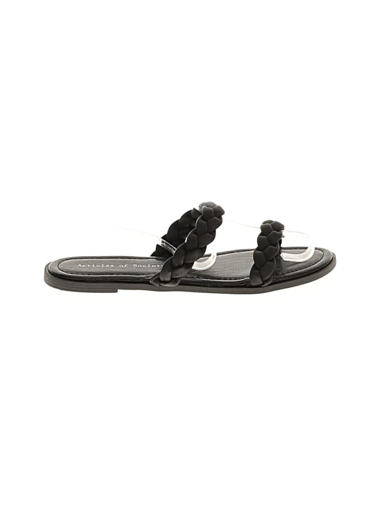 Pre-owned Articles Of Society Sandals In Black