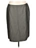 Laurel Solid Gray Casual Skirt Size EU 44 / US 14 - photo 1