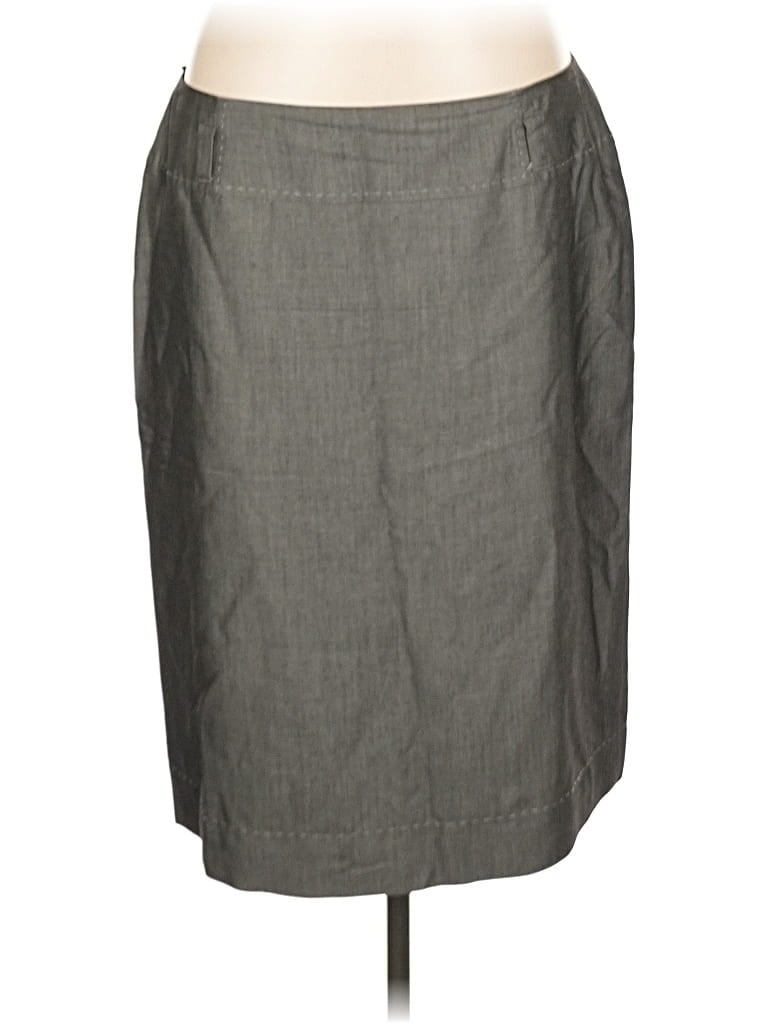 Pre-owned Laurèl Casual Skirt In Gray