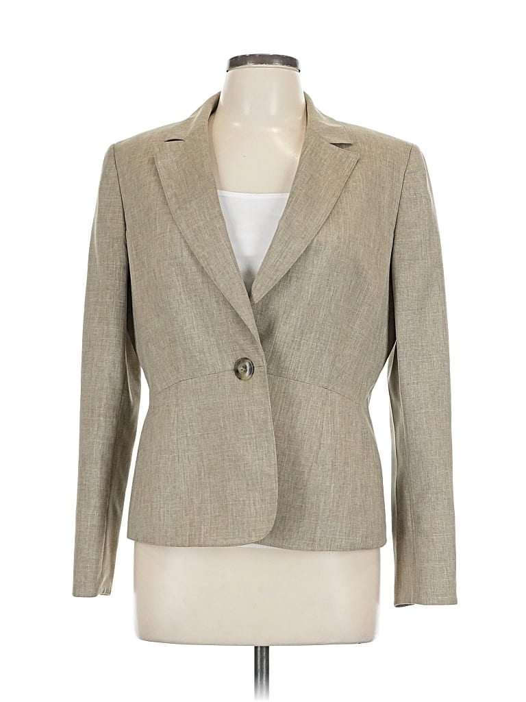 Pre-owned Jones Studio Blazer Jacket In Brown