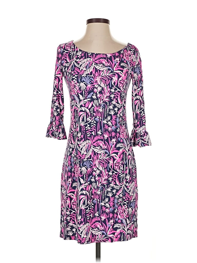 Pre-owned Lilly Pulitzer Casual Dress In Purple