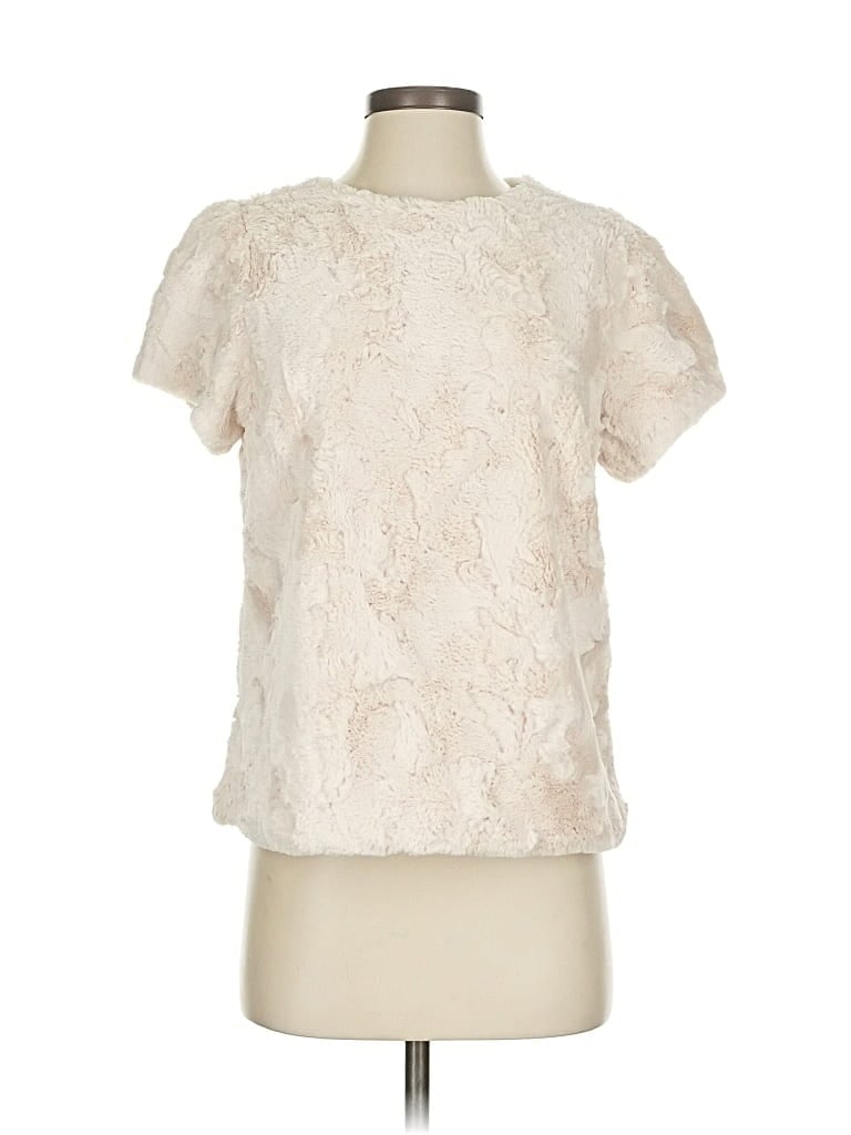 Pre-owned By Anthropologie Cardigan Sweater In White